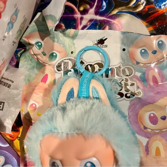 POPMART Labubu The Monster 3.0 Big Into Energy Plush Hope Authentic - Picture 4 of 9